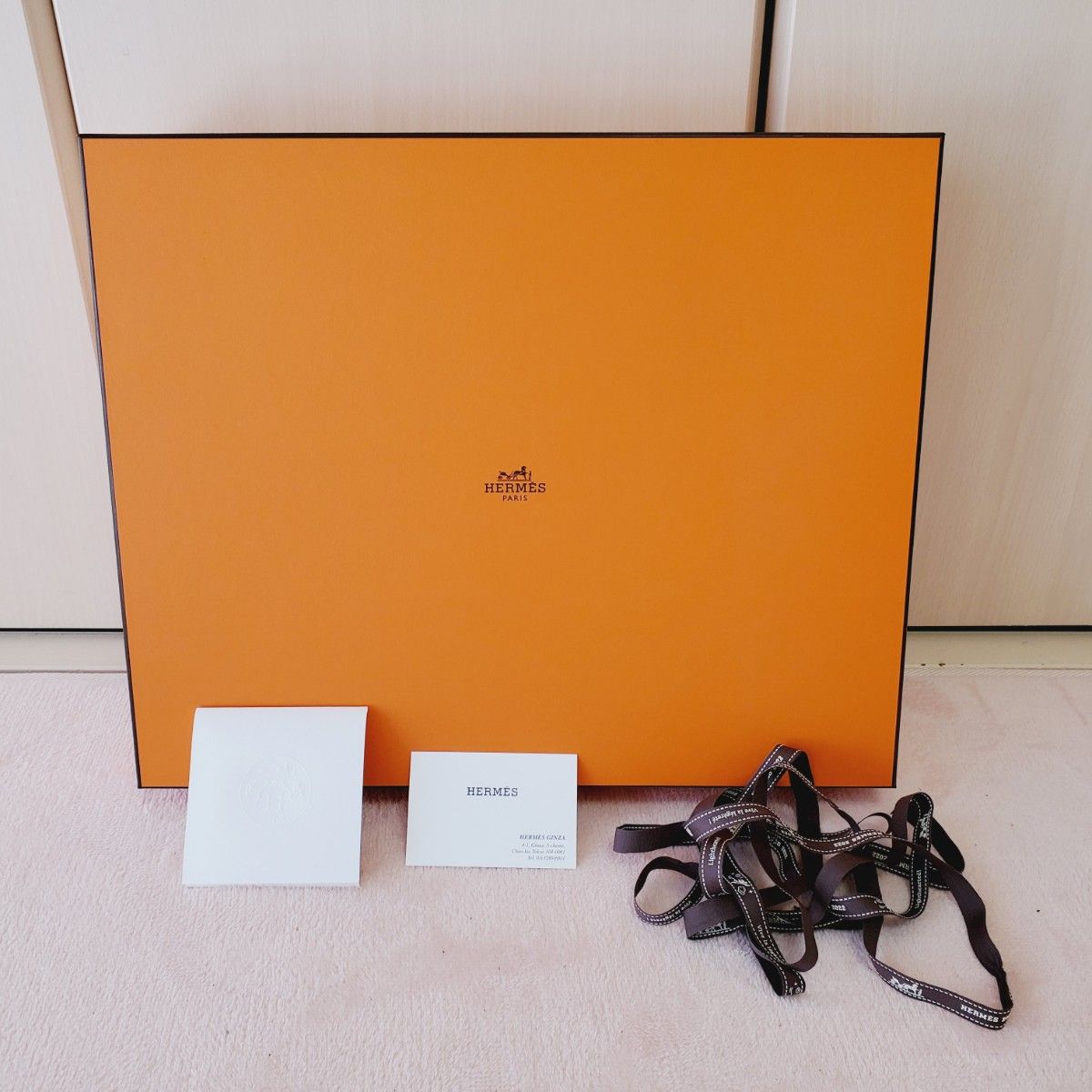 エルメス HERMES 空き箱 空箱 252 ケリー オレンジボックス エルメス HERMES 空き箱 空箱 252 ケリー オレンジボックス