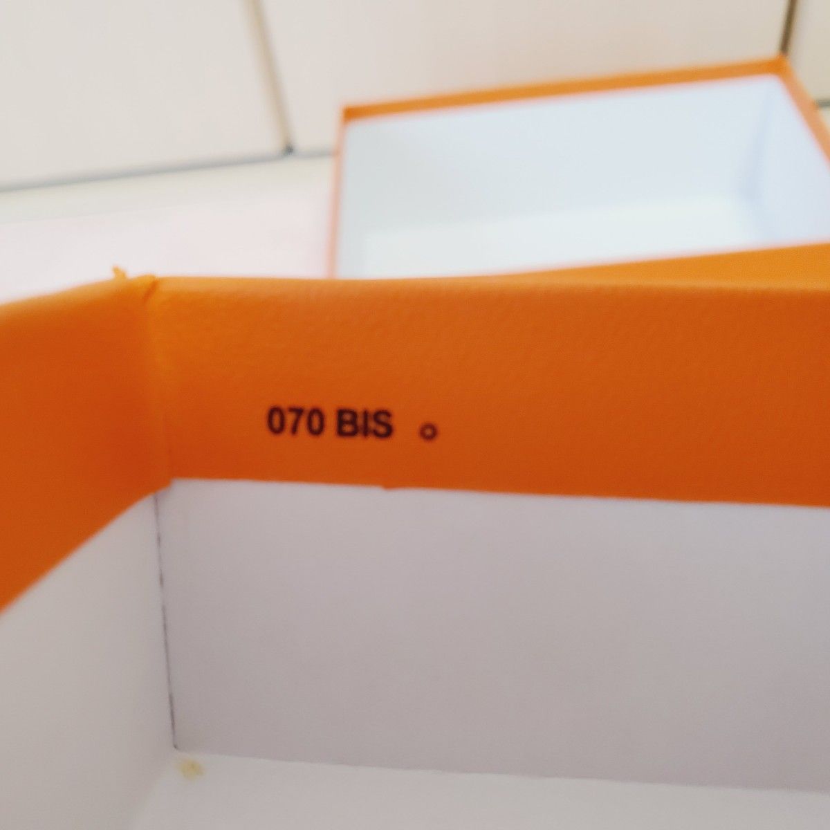 エルメス HERMES 空き箱 空箱 化粧箱 070 BIS オレンジボックス