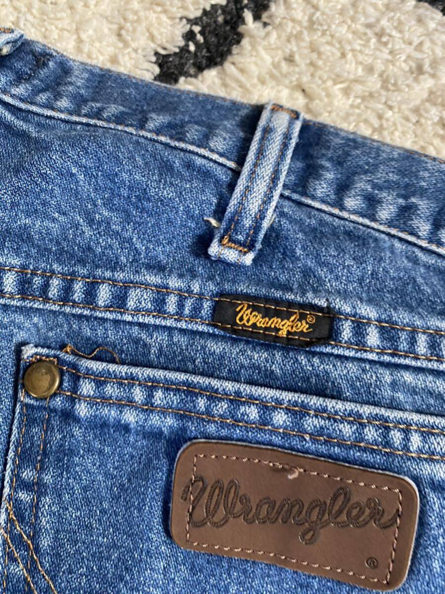 セール 即決1円 Wrangler デニムパンツ W35 ラングラー 47MWZ ビッグサイズ インディゴ メキシコ製 古着卸 アメリカの画像5