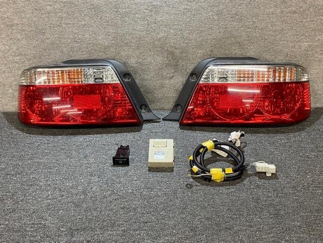  Chaser GF-JZX105 original tail lamp left right set cold district foglamp attaching operation verification settled rare (100 series /JZX100/JZX101/GX100/GX105/SX100/ light 