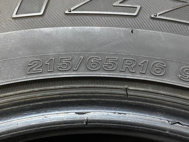 BRIDGESTONE BLIZZAK DM-V1 215/65R16 21年製 16インチ 冬タイヤ 4本セット (ブリヂストン/ブリザック/スタッドレス_画像5