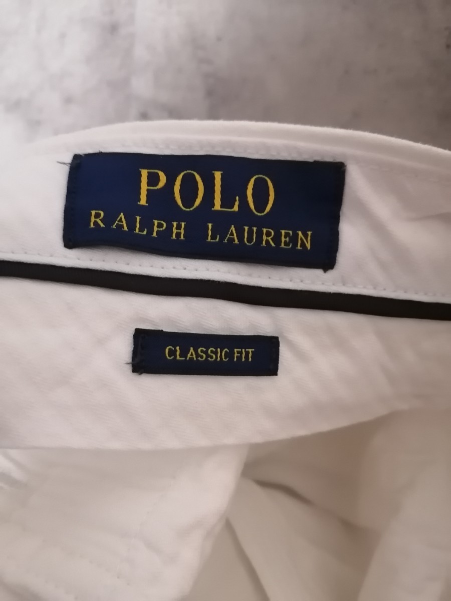 ポロラルフローレン　POLORALPHLAUREN ハーフパンツ ショートパンツ W30 ホワイト 短パン ショーツ OSAGARI