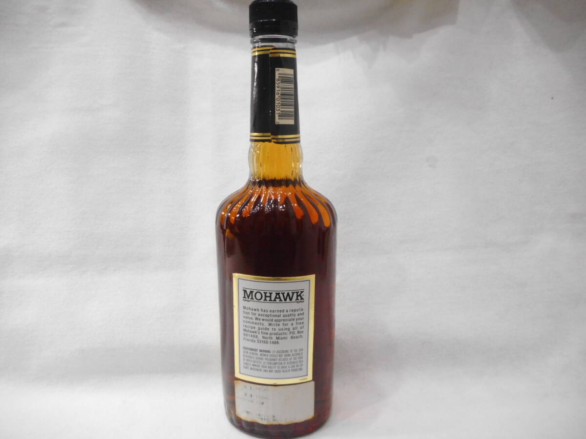 ◇古酒 洋酒 MOHAWK モホーク VSOP 750ml  40% ブランデー 未開栓 箱無しの画像3