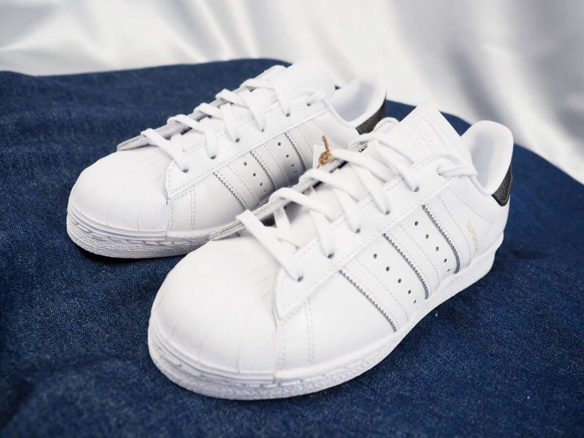 postage 710 jpy ~* new goods * regular price 17600 jpy *UNITED ARROWS BEAUTY & YOUTH*adidas originals* Adidas * fine quality leather *SUPERSTAR 82*24.5.