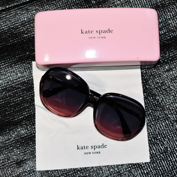 * beautiful goods *Kate spade* Kate Spade. attractive color . exist sunglasses kadelynf/s dark navy * purple pink series 