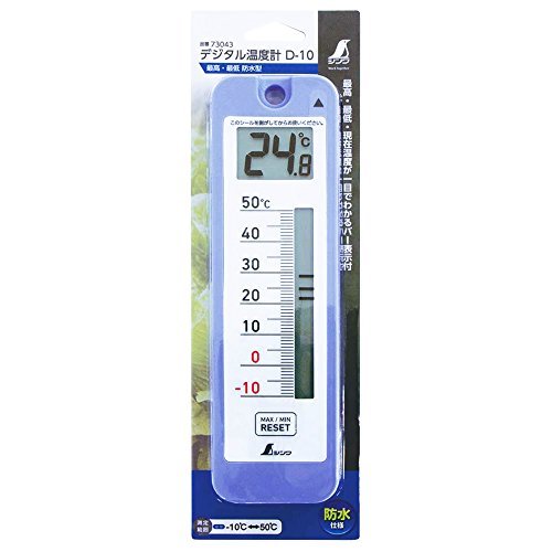 シンワ測定(Shinwa Sokutei) デジタル温度計 D-10 最高・最低 防水型 73043_画像2