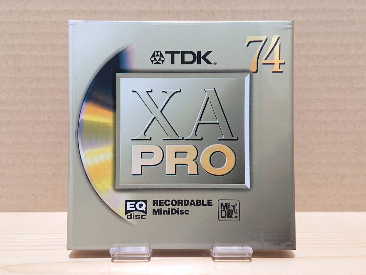 録音用ミニディスク ７４分 １枚　メーカー　TDK MD-XAPRO74_画像1