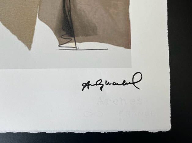 ※お急ぎください! アンディ ウォーホル Andy Warhol 「ミック ジャガー」Mick Jagger リトグラフ 模写の画像5