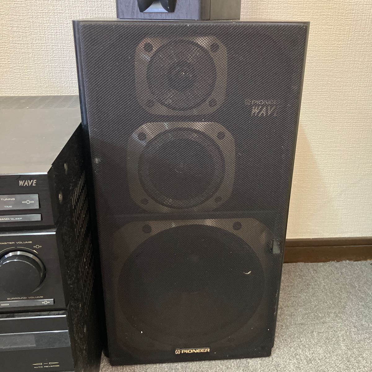 【E/H05189】PIONEER パイオニア CL-X1000 スピーカー付き ジャンク品_画像7