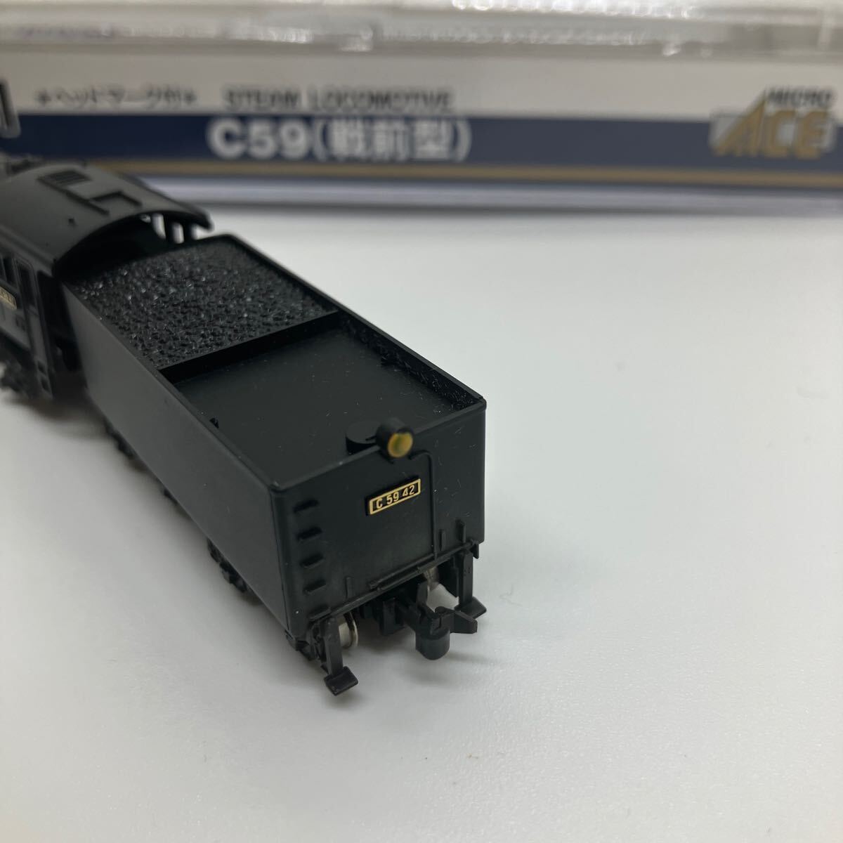 【E/A214170】MICRO ACE マイクロエース 鉄道模型 C59(戦前型) A9601 機関車 ※ケースひび割れあり_画像5