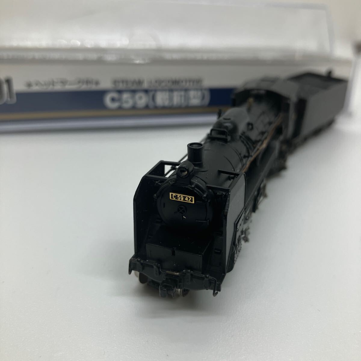 【E/A214170】MICRO ACE マイクロエース 鉄道模型 C59(戦前型) A9601 機関車 ※ケースひび割れあり_画像2