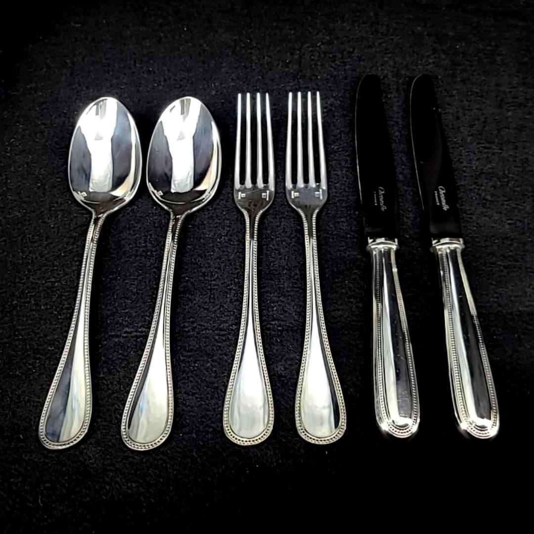美品 クリストフル Christofle パール スタンダード ナイフ 美品 クリストフル Christofle パール スタンダード ナイフ