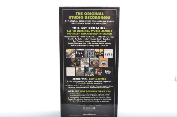 N750Z79R//ビートルズ Beatles CD+DVD ザ・ビートルズ BOX セット / 収納箱付き 長期保管品 未開封_画像2