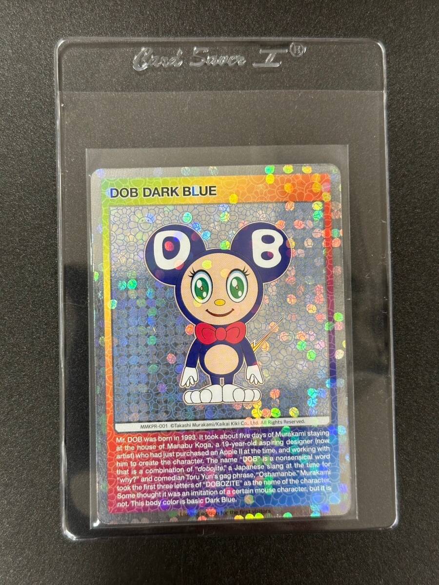 村上隆　もののけ京都　DOB DARK BLUE　COLLECTIBLE TRADING CARD　英語版　ムラカミフラワーズ（BBI1-010)_画像1