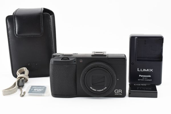 【ケース付き】 RICOH リコー GR digital III 3 コンパクト デジタルカメラ #639_画像1