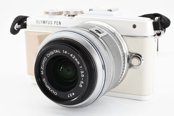 【動作好調】 OLYMPUS オリンパス PEN lite E-PL7 レンズキット ミラーレス一眼カメラ ペン #733