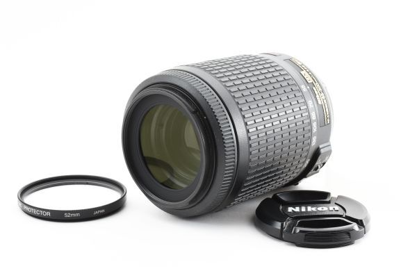【美品】 Nikon ニコン AF-S NIKKOR 55-200mm F4-5.6G ED VR レンズ デジタル一眼カメラ #624B