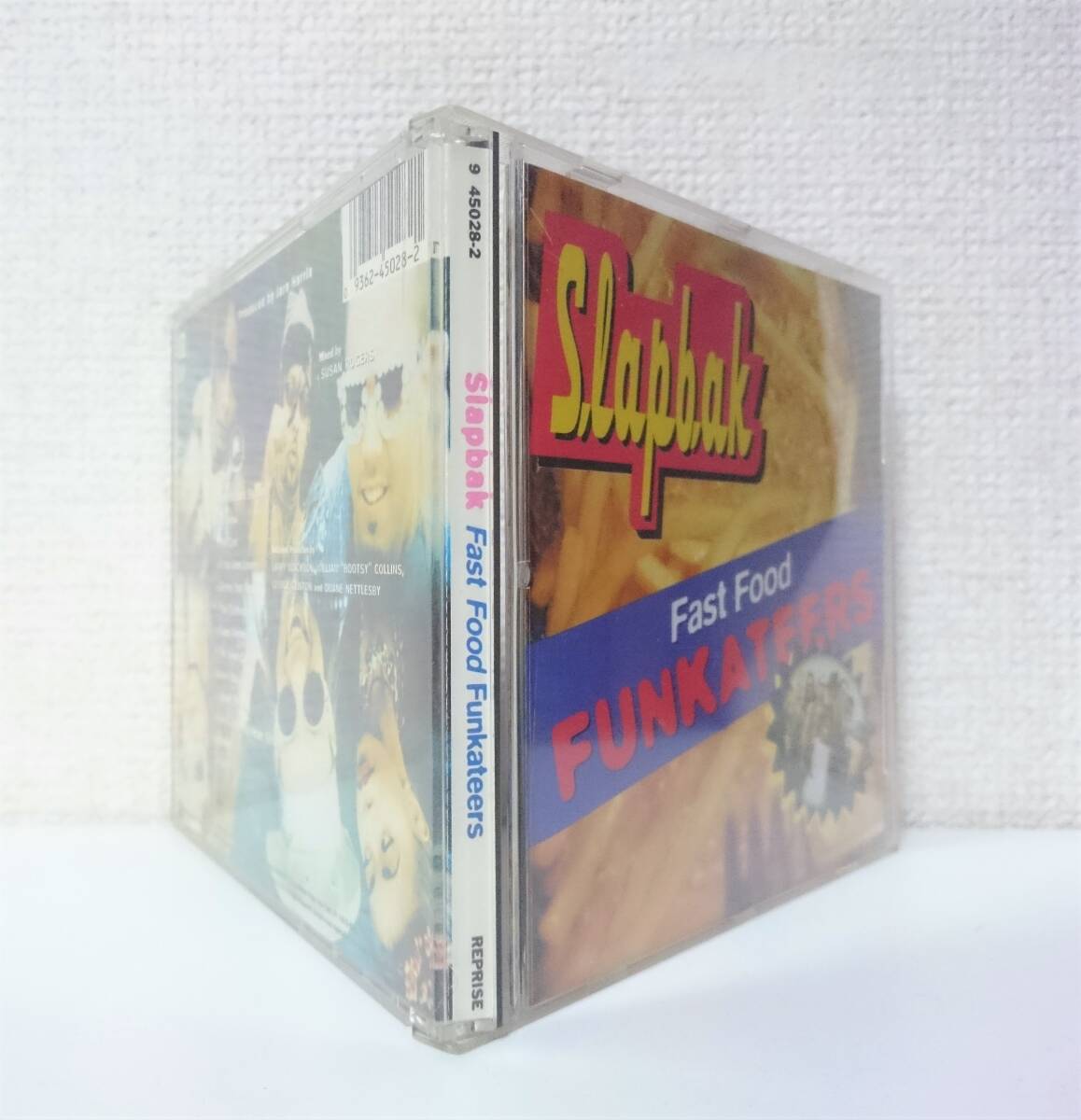 スラップバック　輸入盤CD / US盤　1992年　Slapbak / Fast Food Funkateers　ジョージ・クリントン　ブーツィー・コリンズ_画像4