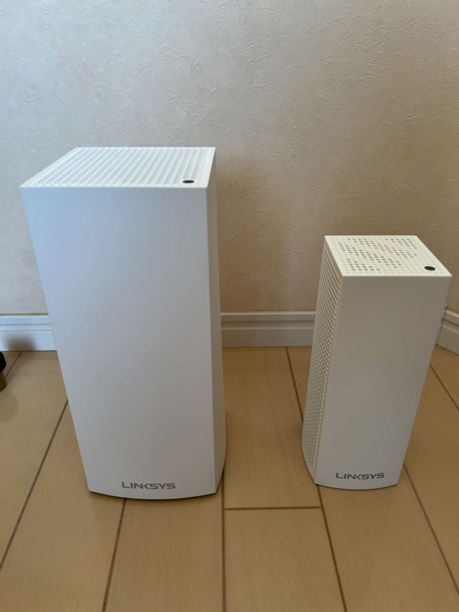 Linksys Velop メッシュシステムWi-Fiルーター AX4200(MX4200) & AC2200(WHW0301)