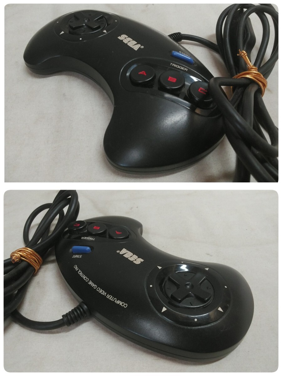 レターパックP／SEGA セガ メガドライブ コントローラー【 SJ-3500 】2点セット 中古品 未確認ジャンクの画像10