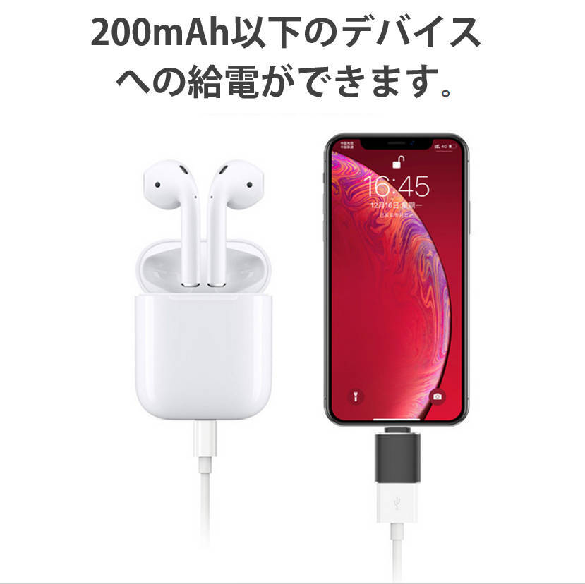 iPhone用 USBポート 変換アダプタ LightningオスtoUSBメス USB機器接続 OTG iPadライトニング データ転送 バックアップ Office PDFファイル_画像8