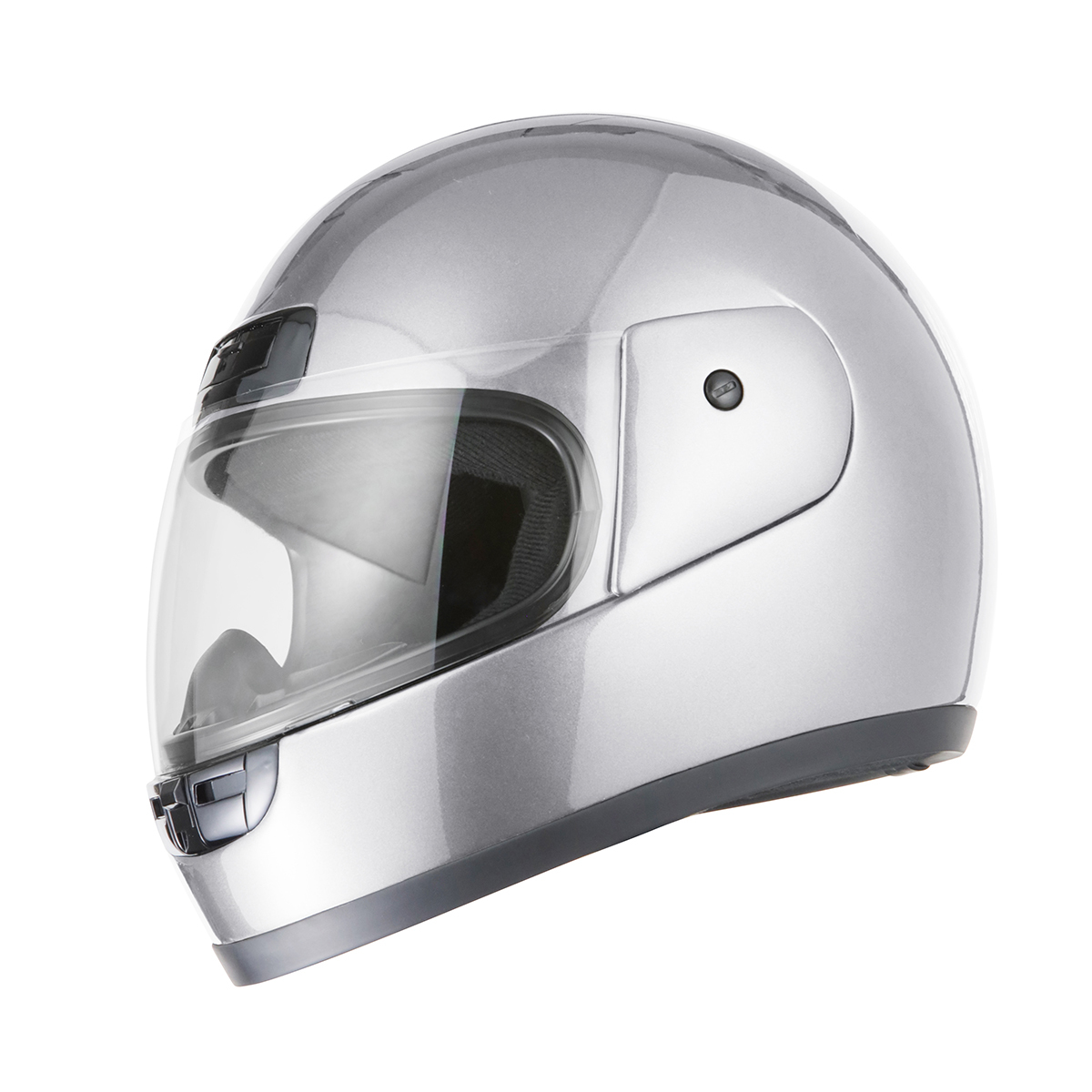 ヘルメット フルフェイス シルバー 新品 SG・PSCマーク取得 全排気量対応 バイクパーツセンター_画像3
