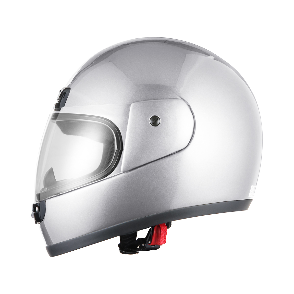 ヘルメット フルフェイス シルバー 新品 SG・PSCマーク取得 全排気量対応 バイクパーツセンター_画像5