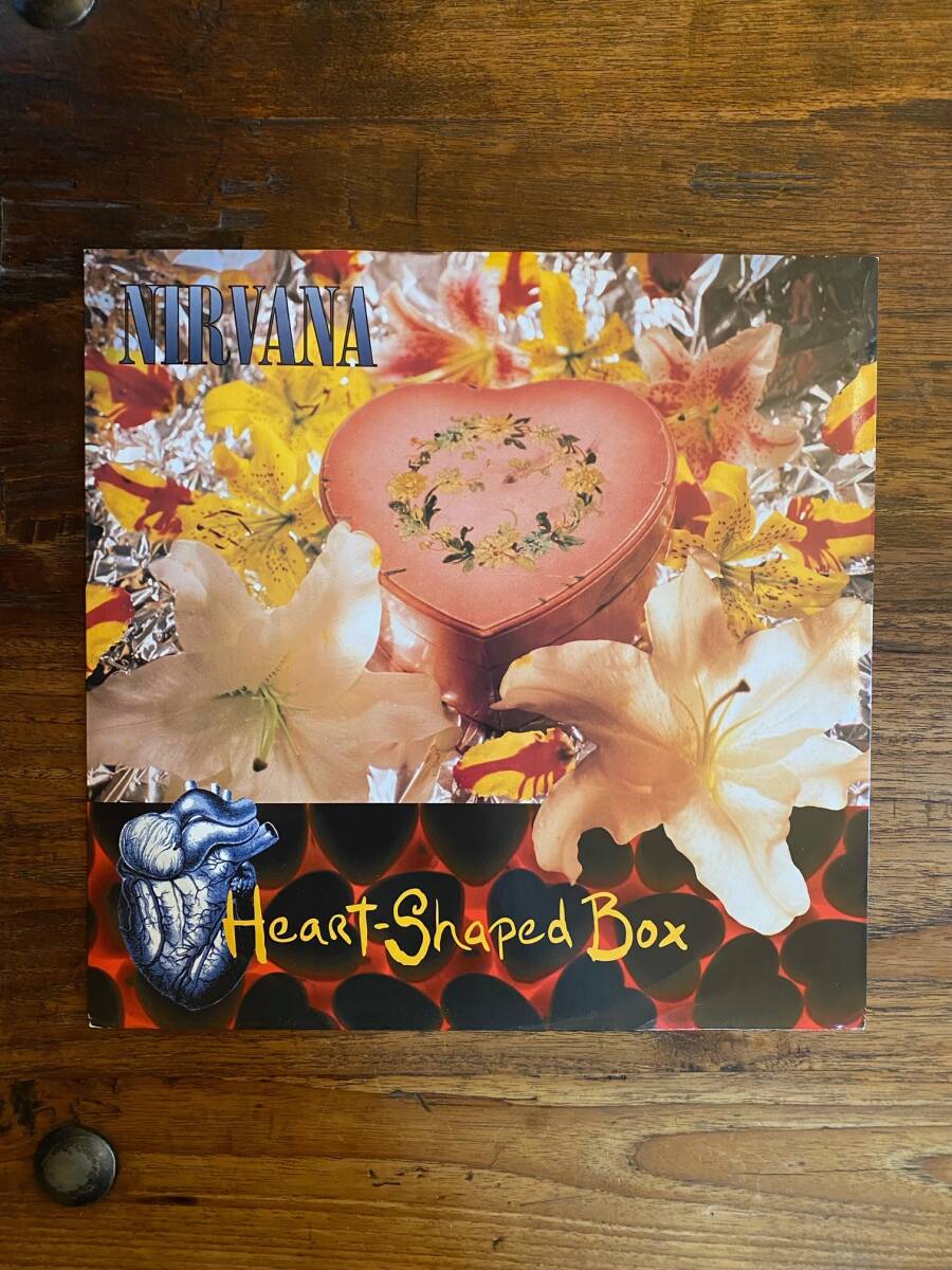 【代理出品】Nirvana「Heart-Shaped Box」UK盤 12inch Punk Alternative Grunge パンク オルタナ グランジ ニルヴァーナ カート・コバーン_画像1