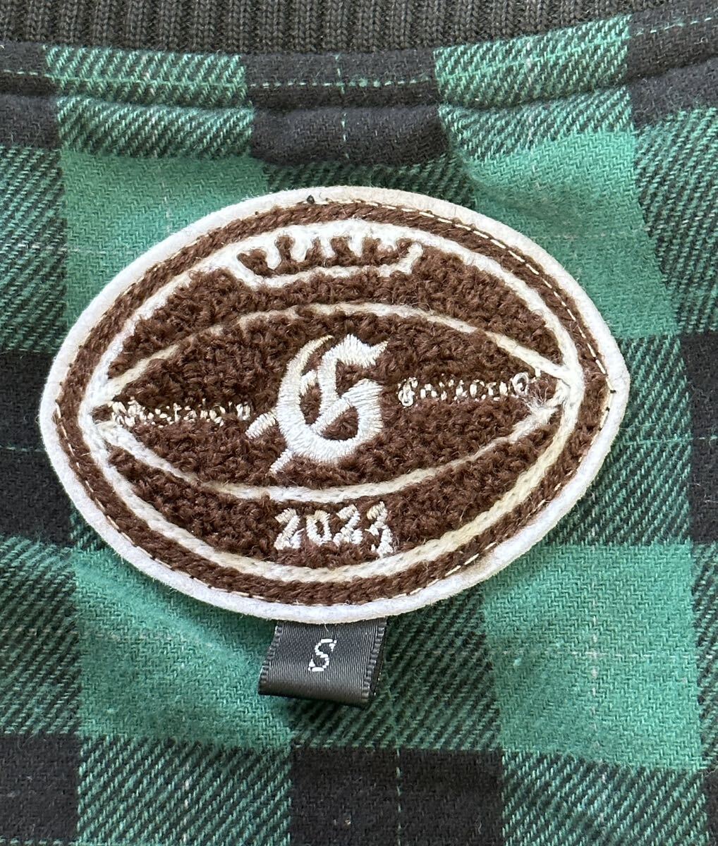 【極美品】GODSPEED NEW YORK ゴットスピードニューヨーク【23WO-GS-AW02】RUGBY CLUB LETTERMAN ラグビー クラブ レターマン ジャケット_画像9