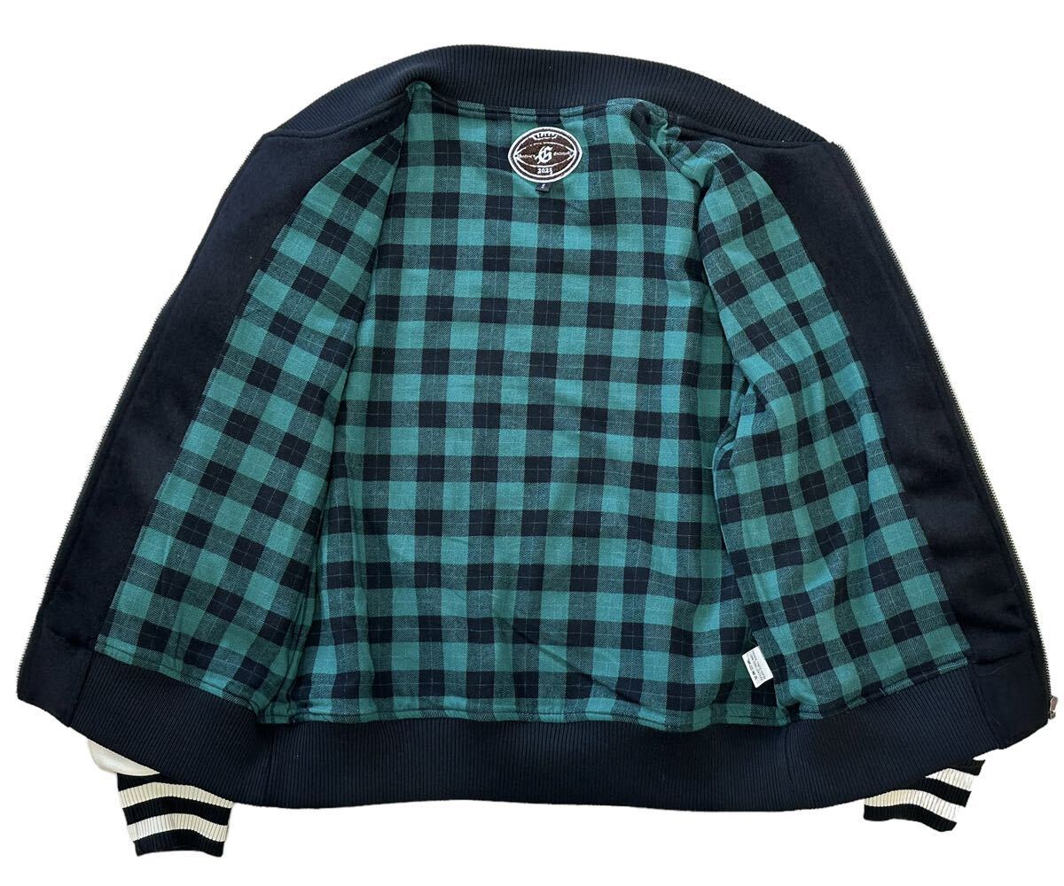 【極美品】GODSPEED NEW YORK ゴットスピードニューヨーク【23WO-GS-AW02】RUGBY CLUB LETTERMAN ラグビー クラブ レターマン ジャケット_画像5