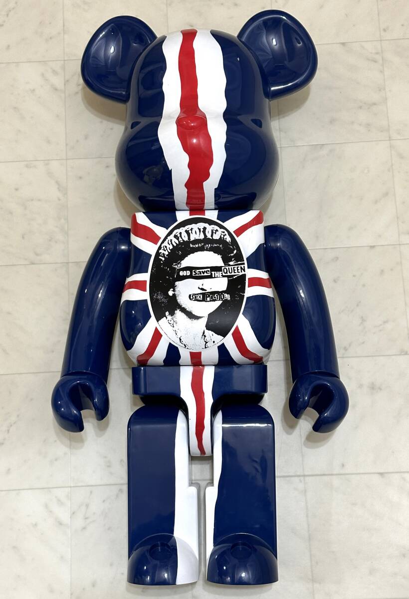 BEARBRICK ベアブリック × Sex Pistols セックスピアストルズVER.2 GOD SAVE THE QUEEN フィギュア 1000％ ※本体のみ_画像1