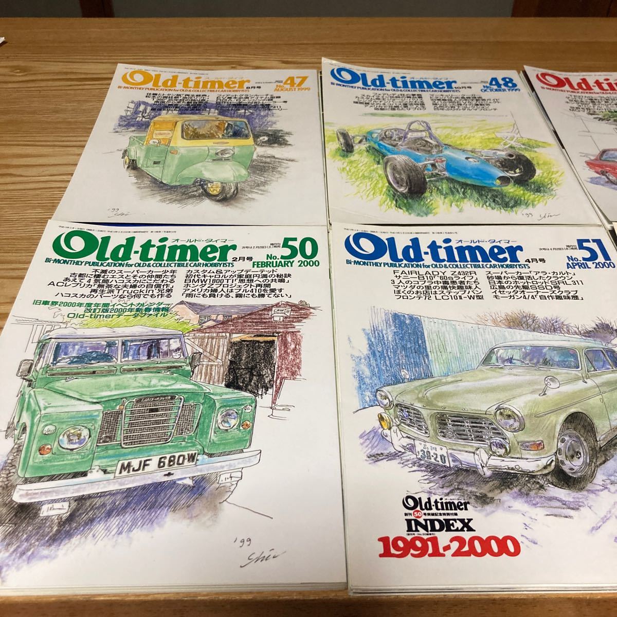 オールドタイマー　oldtimer レトロ旧車自動車雑誌♪ 40〜59号　まとめてセット♪_画像6