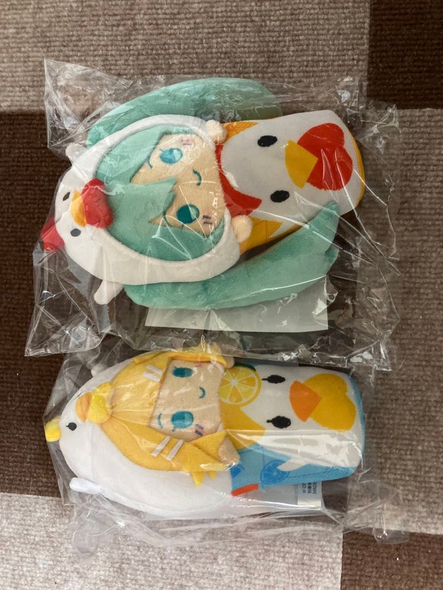 初音ミク 鏡音リン 16周年 ローソン なりきり からあげクン 初音ミク 鏡音リン 16周年 ローソン なりきり からあげクン