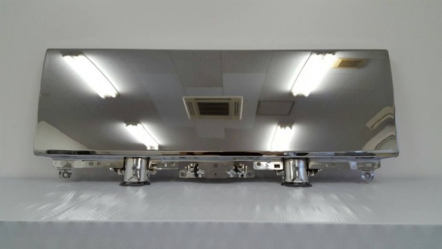 いすゞ 07エルフ ハイキャブ メッキ フロントパネル 標準サイズ【H19.1～】 の画像2