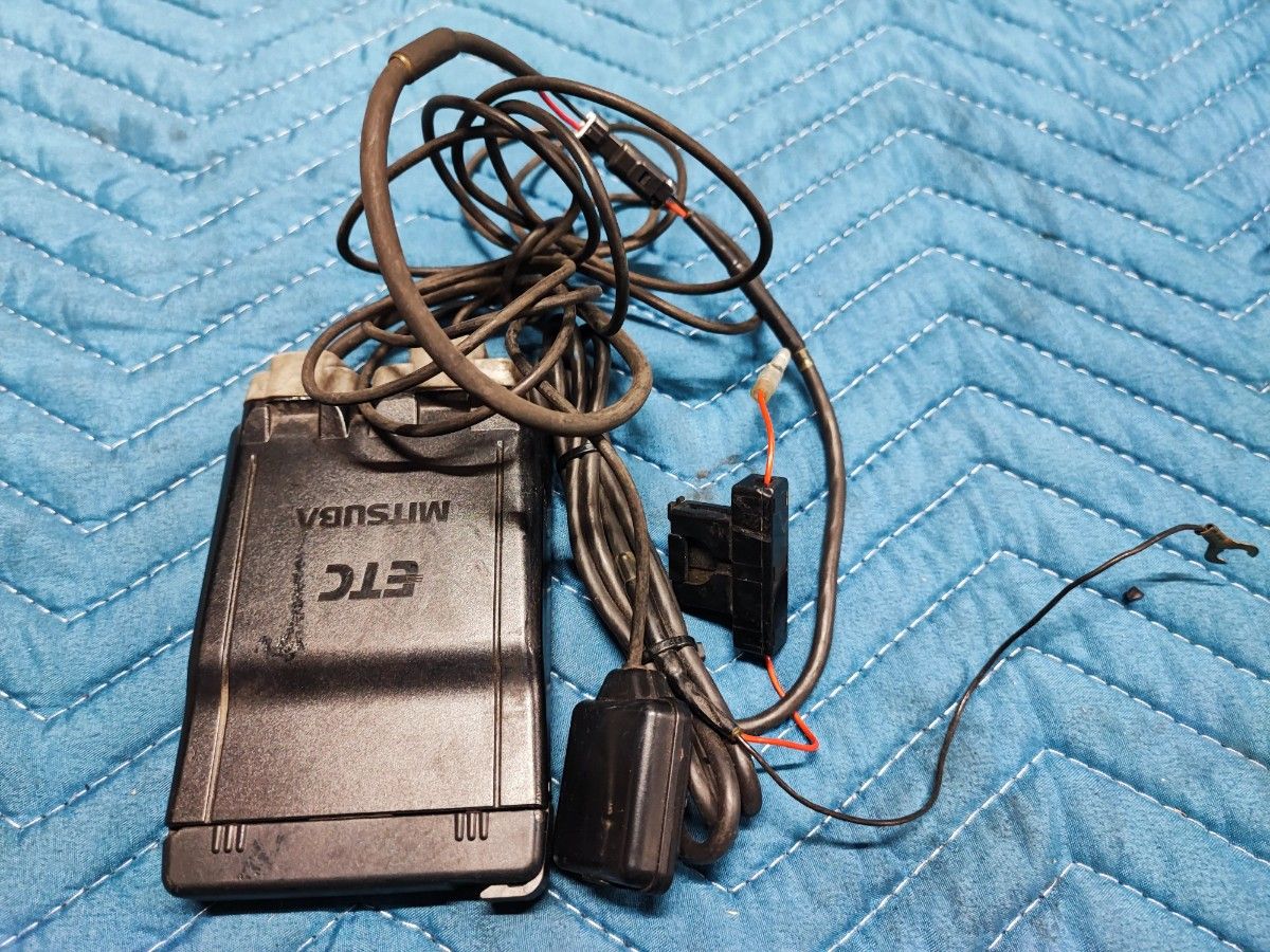 中古 バイク用ETC ETC MSC-BE51-2 アンテナ 分離型 ミツバ 中古 バイク用ETC ETC MSC-BE51-2 アンテナ 分離型 ミツバ