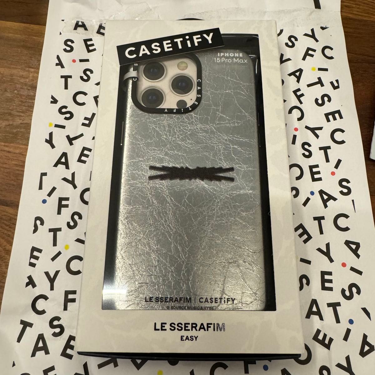 ルセラフィム CASETiFYコラボ iPhone15proケース ルセラフィム CASETiFYコラボ iPhone15proケース