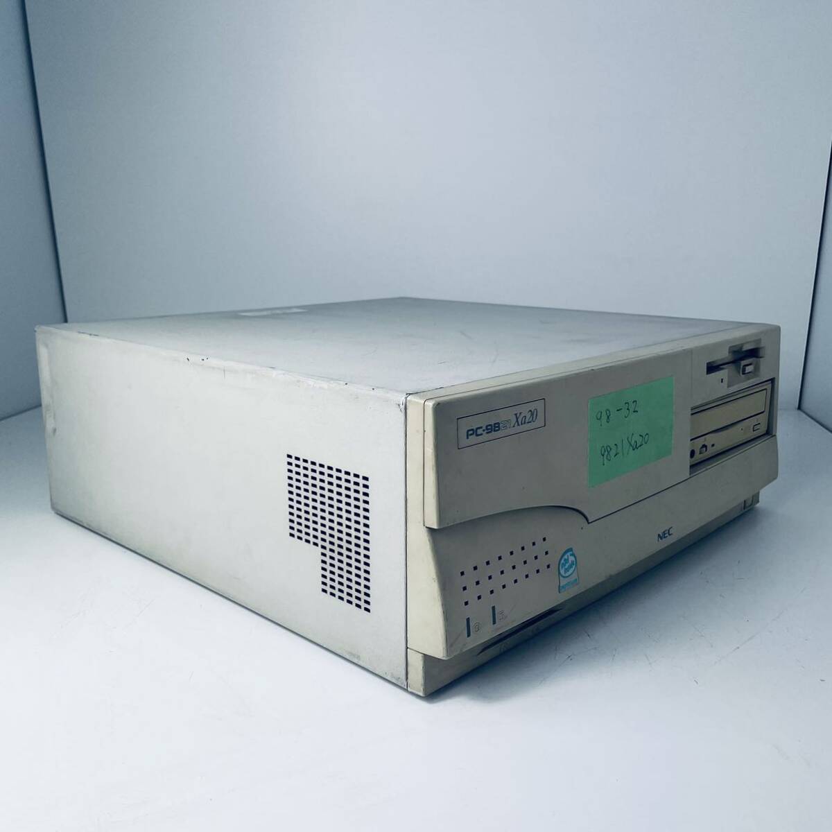 98-32 NEC PC-9821Xa20/W30 HDD欠 Pentium 200Mhz RAM 640+30720 FDDにてMS-DOS6.20起動確認できました_画像2