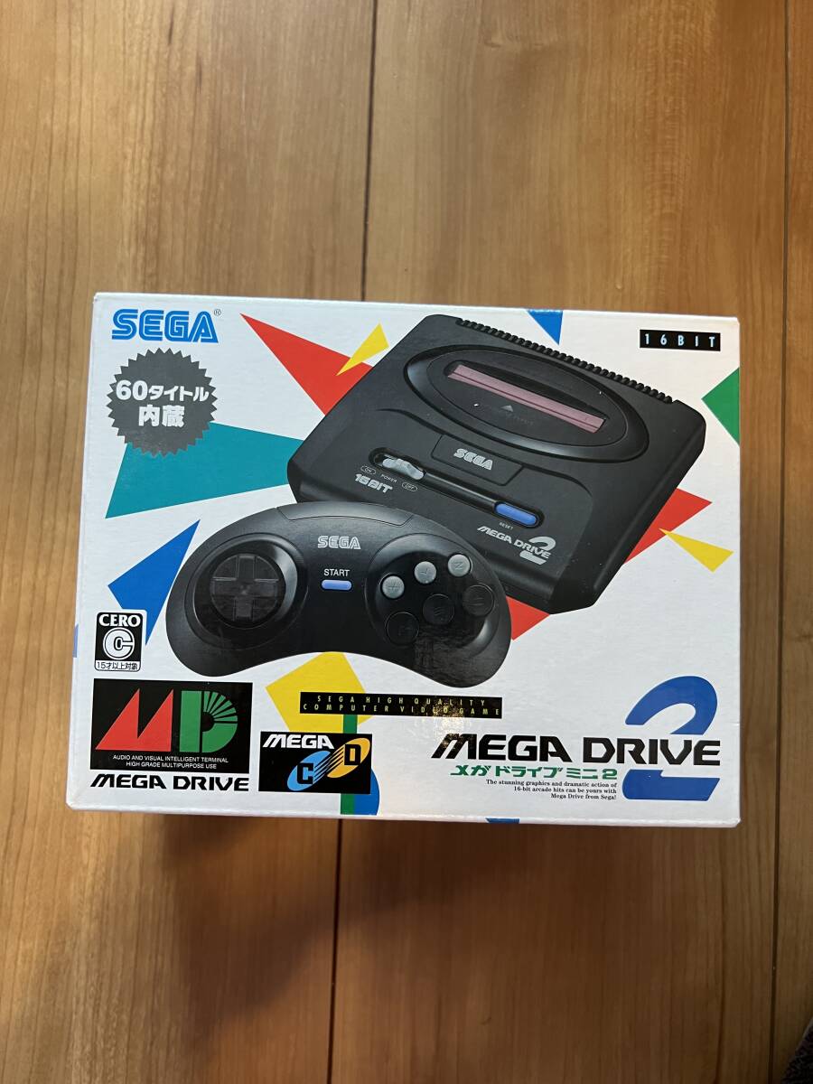 SEGA セガ MEGA DRIVE2 メガドライブ ミニ2 動作確認済みの画像1