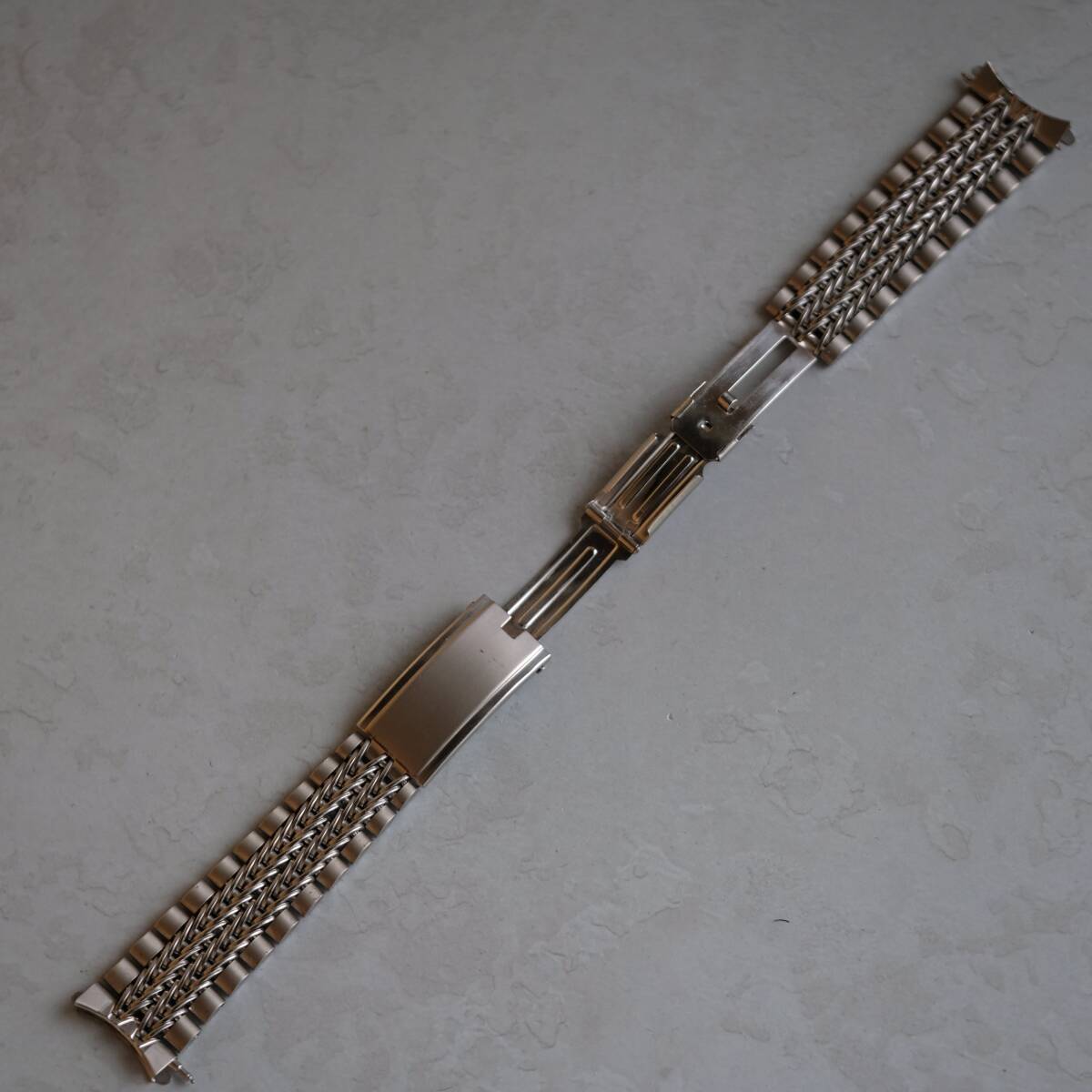 DEADSTOCK デッドストック Maruman Vintage bracelet 19.5mm マルマン レーザーワイヤー SSブレス検索 Razor Wire Braceletの画像5