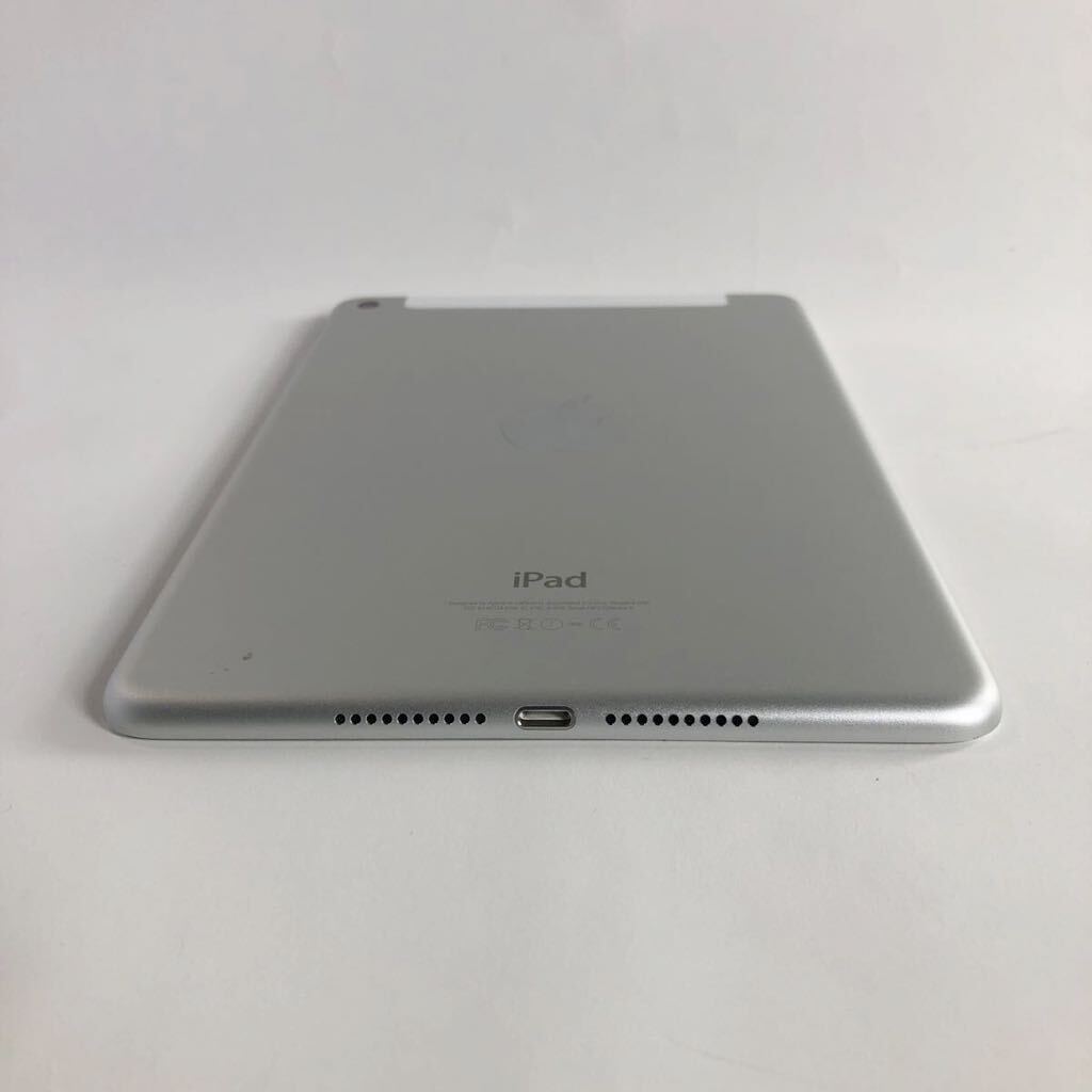 【1802】☆Bランク☆Apple☆iPad mini4 Wi-Fi+cellular 32GB☆シルバー☆利用制限○☆SIMフリー_画像3