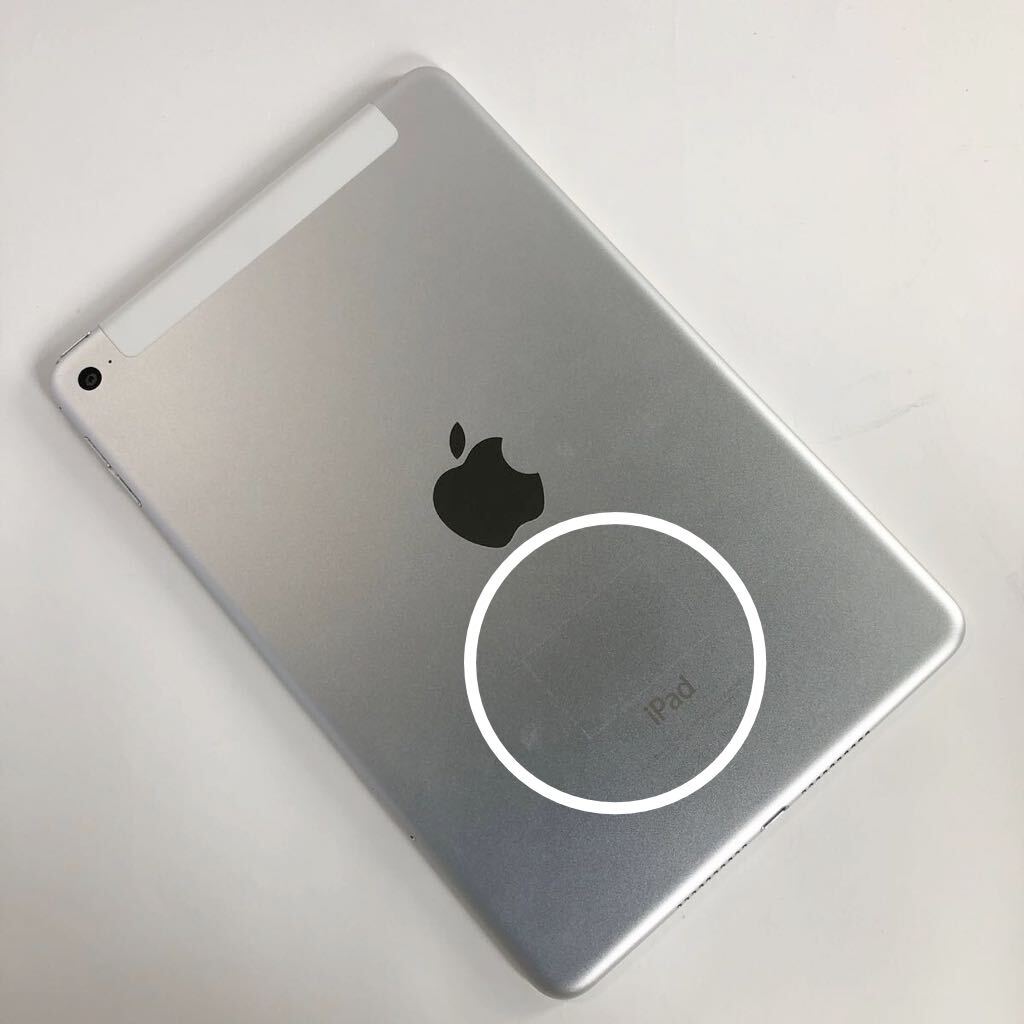 【1805】☆Cランク☆Apple☆iPad mini4 Wi-Fi+cellular 32GB☆シルバー☆利用制限○☆SIMフリー_画像10