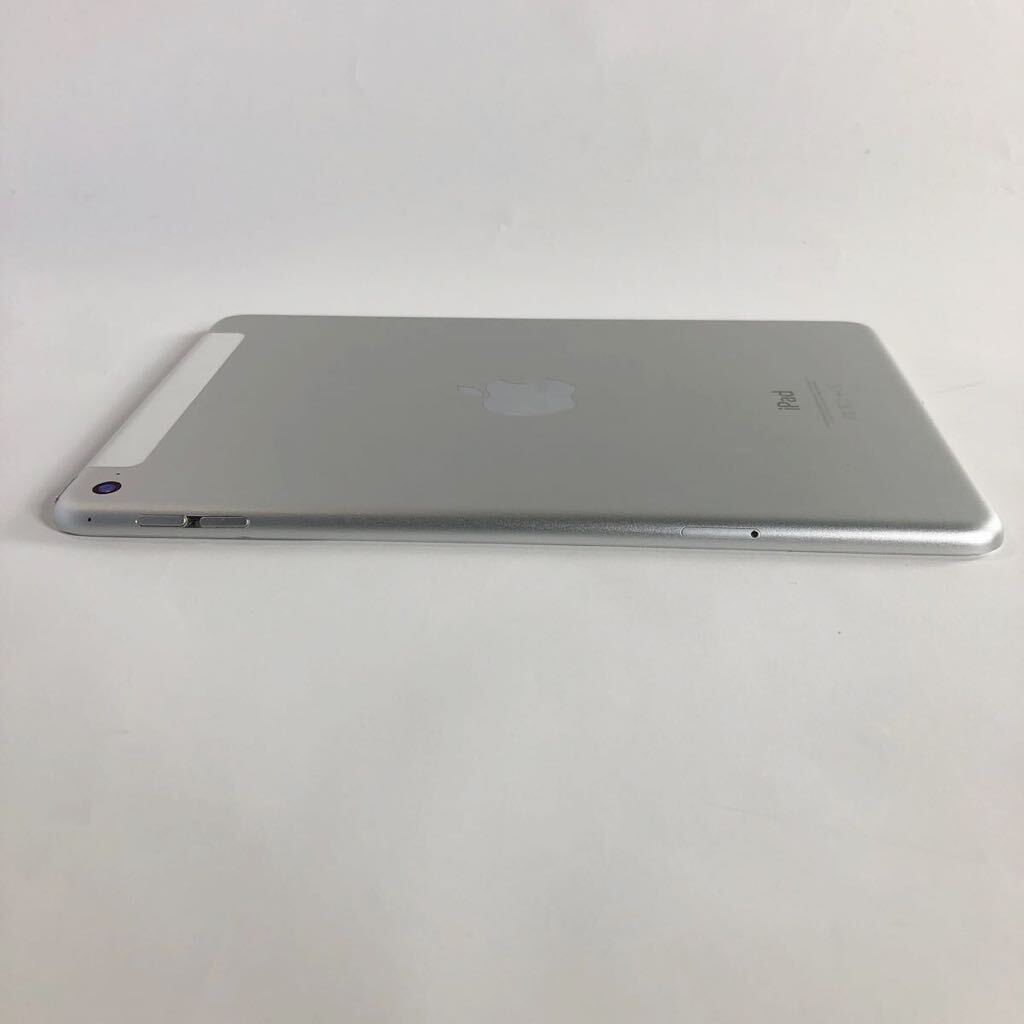 【1805】☆Cランク☆Apple☆iPad mini4 Wi-Fi+cellular 32GB☆シルバー☆利用制限○☆SIMフリー_画像4