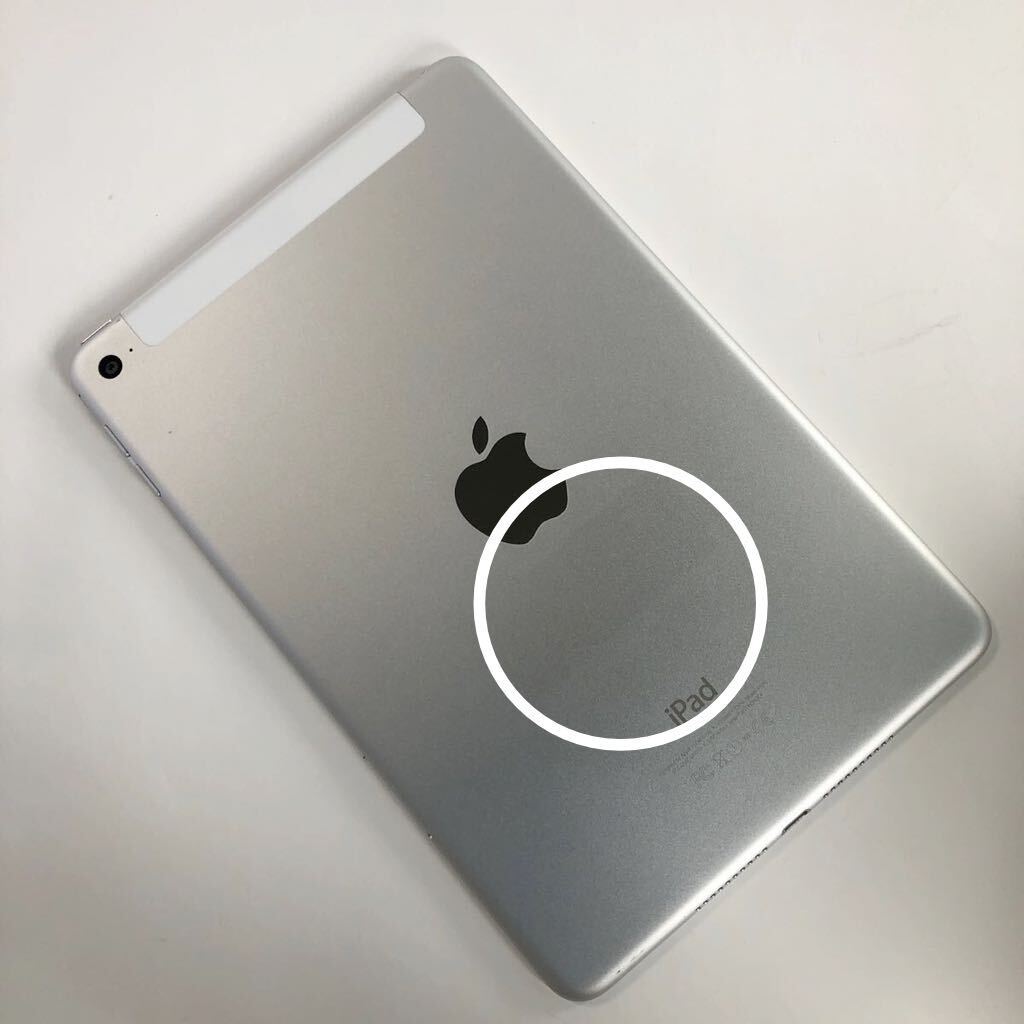 【1809】☆Cランク☆Apple☆iPad mini4 Wi-Fi+cellular 32GB☆シルバー☆利用制限○☆SIMフリー_画像10