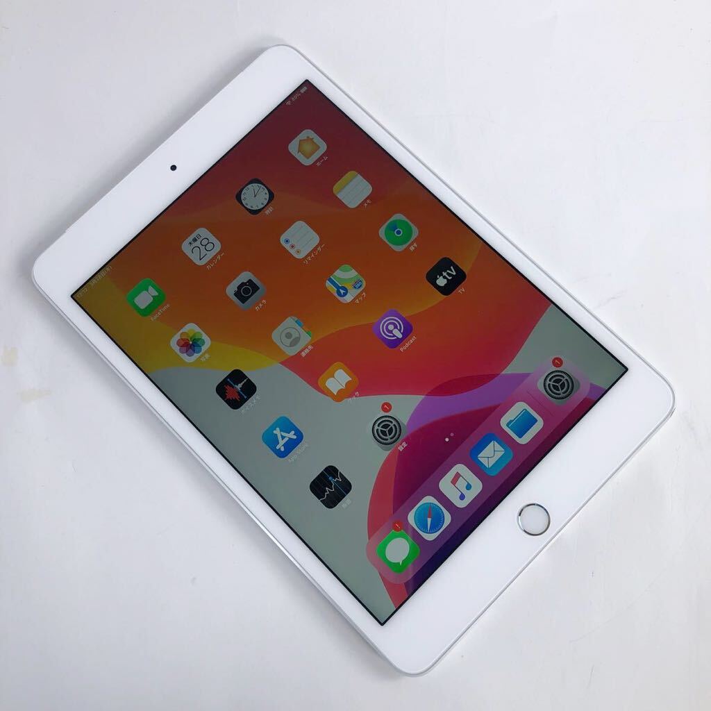 【1840】☆Bランク☆Apple☆iPad mini4 Wi-Fi+cellular 16GB☆シルバー☆利用制限○☆SIMフリーの画像9