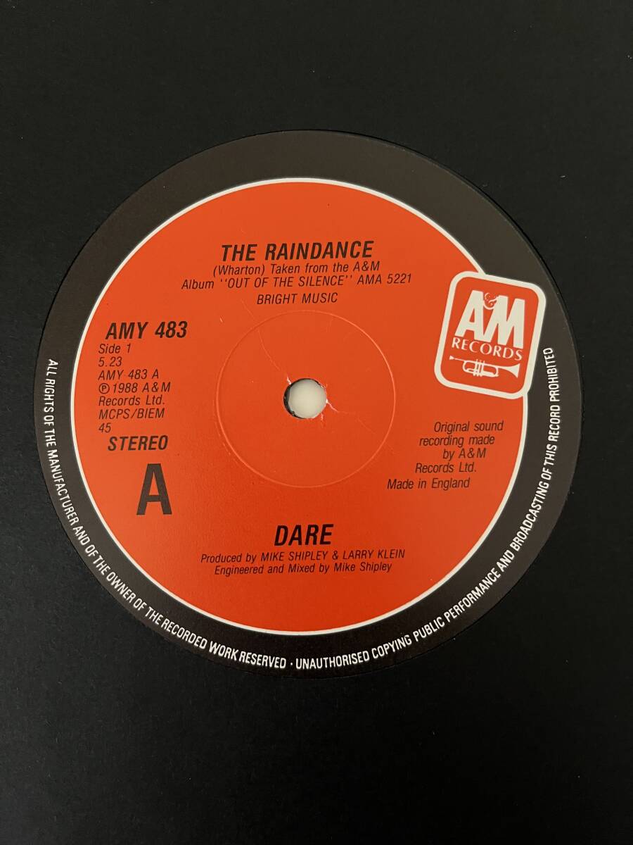 【12インチ】【'88 UK Original】【THIN LIZZY】DARE / THE RAINDANCE_画像3