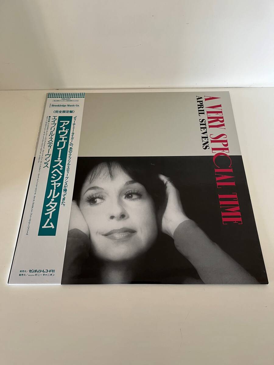 【LP】【'89 帯付国内初回盤】【PINK VINYL】APRIL STEVENS / A VERY SPECIAL TIMEの画像1