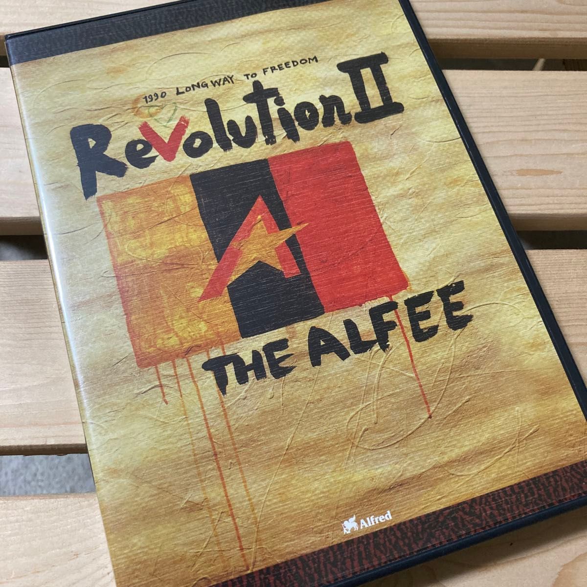 THE ALFEE 1990 Long Way to Freedom RevolutionⅡ DVD THE ALFEE 1990 Long Way to Freedom RevolutionⅡ DVD