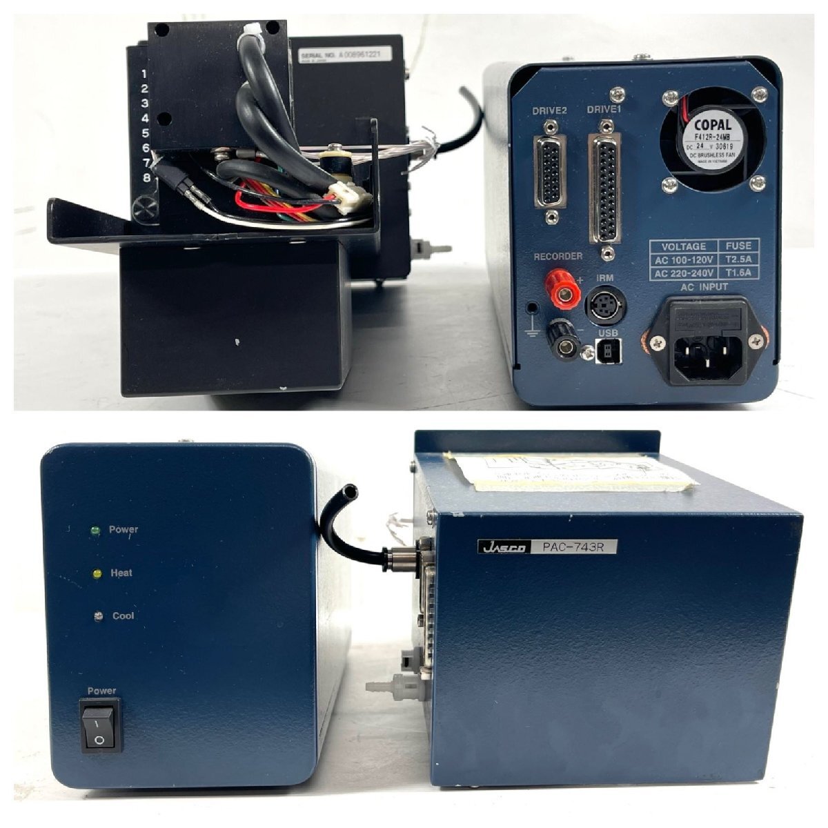 Yahoo!オークション - JASCO V-630 分光光度計 PAC-743R 水冷 Yahoo!オークション - JASCO V-630 分光光度計 PAC-743R 水冷