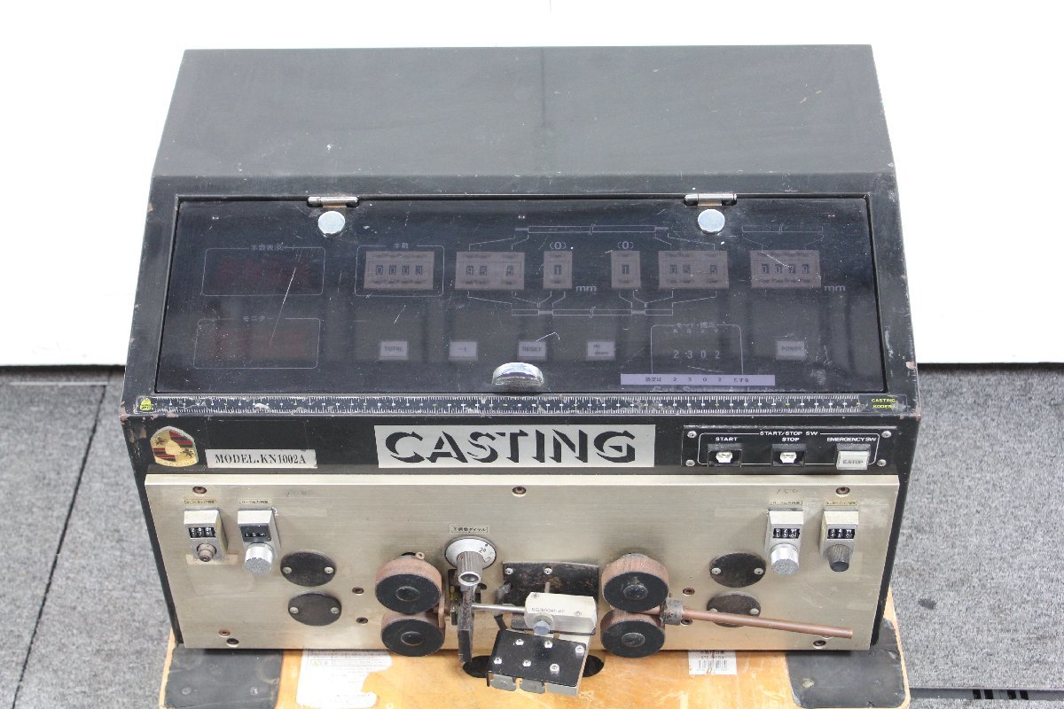 小寺電子 KN1002A キャスティング 電線自動切断剥機 ケーブル 皮 小寺電子 KN1002A キャスティング 電線自動切断剥機 ケーブル 皮