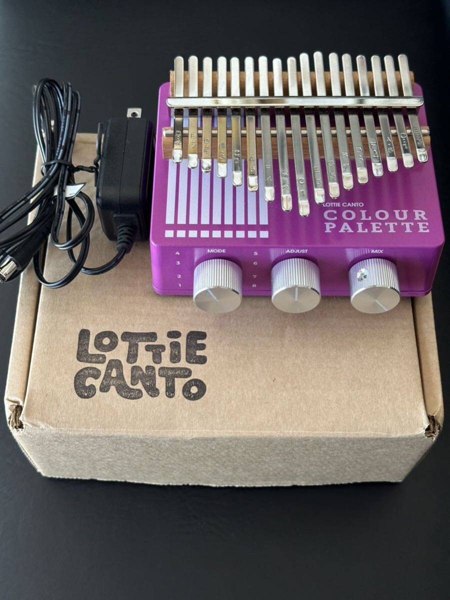 超希少品 送料無料 Lottie Canto Colour Palette Electric Kalimba エレクトリック カリンバ モジュラーシンセの画像3